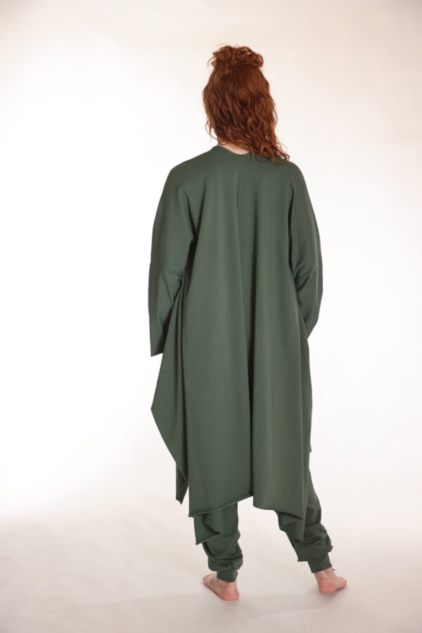 Touch – Luchtig organic vest voor vrouwen - Groen - Afbeelding 2